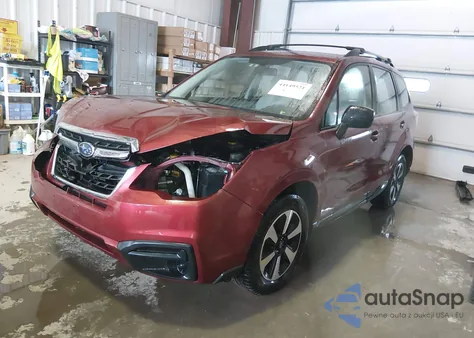 2018 Subaru Forester 2.5I z USA, uszkodzony, nr VIN JF2SJABC2JH469419